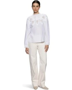 Sanctuary Lace Popover Blouse | Shirts & Tops -Sanctuary Clothing Store 61SEIHU5gzL. AC SR736920