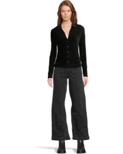 Sanctuary Textured Velvet Button Up | Shirts & Tops -Sanctuary Clothing Store 61TtHiz1KLL. AC SR736920