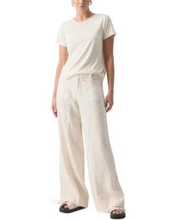Sanctuary The Linen Marine Wide Leg | Pants 7 Sanctuary The Linen Marine Wide Leg | Pants -Sanctuary Clothing Store 61kPG4FC6HL. AC SR736920