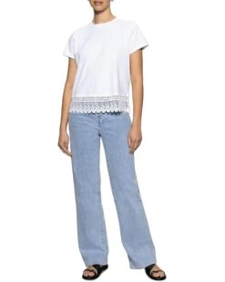 Sanctuary Lace Remix Tee | Shirts & Tops -Sanctuary Clothing Store 71UNwK6tE L. AC SR736920