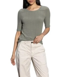 Sanctuary Half Sleeve Femme Crew Tee | Shirts & Tops