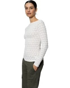 Sanctuary Long Sleeve Boatneck T-shirt | Shirts & Tops