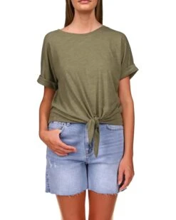 Sanctuary All Day Tie Tee | Shirts & Tops