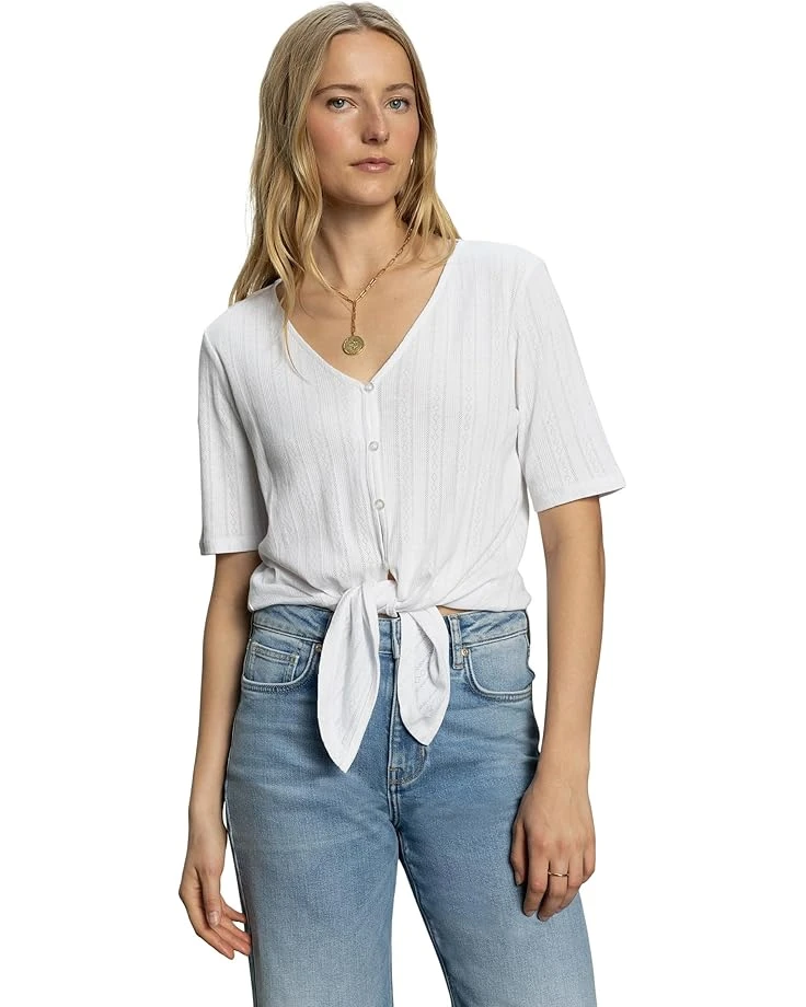 Sanctuary Pointelle Tie Tee | Shirts & Tops 7 Sanctuary Pointelle Tie Tee | Shirts & Tops - Image 5