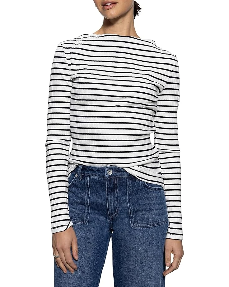 Sanctuary Long Sleeve Boatneck T-shirt | Shirts & Tops 7 Sanctuary Long Sleeve Boatneck T-shirt | Shirts & Tops - Image 5